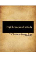 English Songs and Ballads