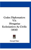 Codex Diplomaticvs V3
