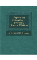 Papers on Unionidae