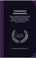 Grammatical Commentaries