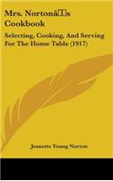 Mrs. Norton's Cookbook