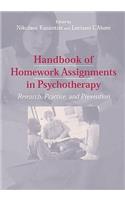 Handbook of Homework Assignments in Psychotherapy