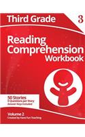 Third Grade Reading Comprehension Workbook: Volume 2