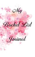 My Bucket List Journal