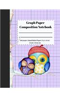Graph Paper Composition Notebook: 5 Squares Per Inch / Graph Paper Quad Rule 5x5 / 8.5 x 11 / Bound Comp Notebook(21 Paper Composition Notebook)