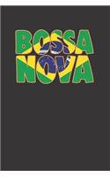 Bossa Nova Brazil Music Lover Journal Notebook with 120 Pages Lined