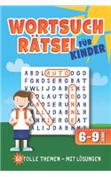 Wortsuchrätsel für Kinder: Wortgitter Rätselheft mit 50 Buchstabenrätsel l sehr leichte Rätsel l mit Lösungen l ca. Din A5