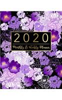 2020 Monthly & Weekly Planner