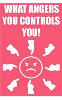 What Angers You Controls You!