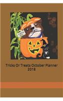 Tricks or Treats October Planner 2018