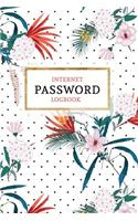 Internet Password Logbook