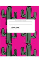 Cactus Composition Notebook
