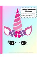 Primary Composition Notebook Story Paper Grades K-2 Journal Dashed Midline And Picture Space School Exercise Book 100 Story Pages