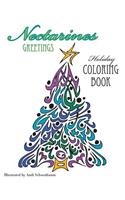 Nectarines Greetings Holiday Coloring Book