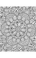 Bullet Journal Notebook Mandala Pattern 2