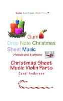 Christmas Sheet Music Violin Parts