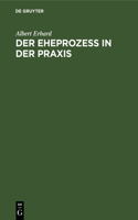 Der Eheprozeß in Der PRAXIS