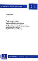 Duldungs- und Anscheinsvollmacht