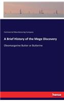 Brief History of the Mege Discovery