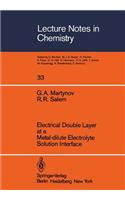 Electrical Double Layer at a Metal-Dilute Electrolyte Solution Interface