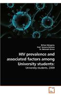 HIV prevalence and associated factors among University students