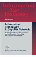 Information Technology in Supplier Networks