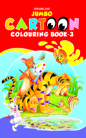 Jumbo Cartoon Colouring Book