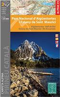 Aiguestortes pn/Sant Maurici map and hiking guide