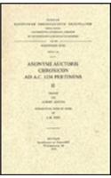Anonymi auctoris chronicon ad A.C. 1234 Pertinens, II