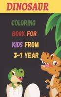 dinosaur coloring book for kids from 3 -7 years