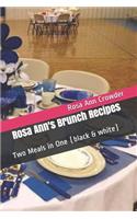 Rosa Ann's Brunch Recipes