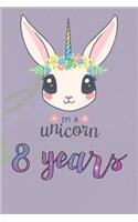 unicorn paperback 8 years old