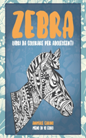 Libri da colorare per adolescenti - Meno di 10 euro - Animale carino - Zebra