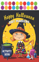 Happy Halloween Dot Markers Activity Book