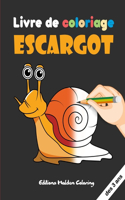 Livre de coloriage Escargot