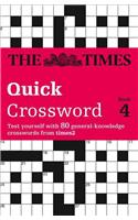 Times Quick Crossword Book 4