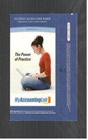 MyAccountingLab with Pearson eText -- Access Card -- for Cost Accounting: (English)