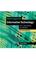 Oxford English for Information Technology: Class Audio CD