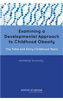 Examining a Developmental Approach to Childhood Obesity: The Fetal and Early Childhood Years: Workshop Summary