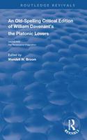 William Davenant’s The Platonic Lovers