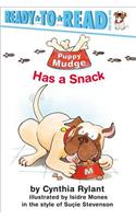 Puppy Mudge Has a Snack