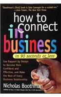 How to Connect in Business in 90 Seconds or Less