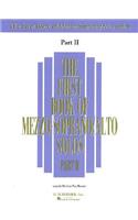 The First Book of Mezzo-Soprano/Alto Solos Part II