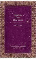 Selections from Eliza Leslie