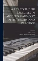 Key to the 501 Exercises in Modern Harmony in Its Theory and Practice
