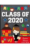 Class of 2020: Back To School or Graduation Gift Ideas for Class of 2020 Graduating High School Senior Students: Academic Planner & Organizer July 2019 - June 2020