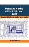 Perspective Drawing Grid in Architecture 1-point