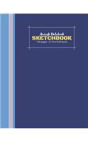 Amiesk Notebook - Sketch Book - 140 pages (7.44 x 9.69 inch)