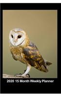 Plan On It 2020 Weekly Calendar Planner - Hoot Hoot Said The Barn Owl