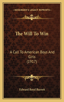 Will To Win